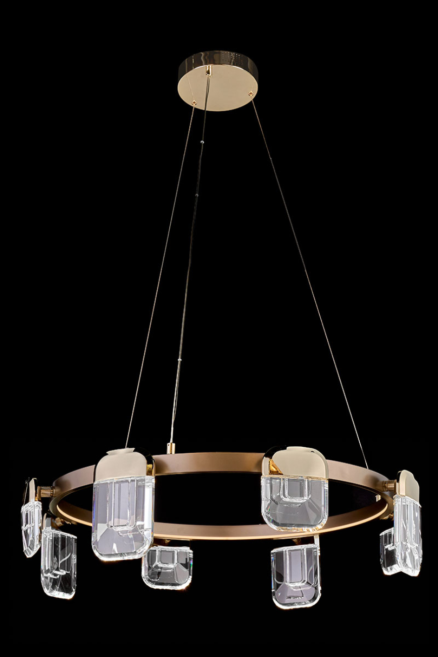 Подвесная люстра LEON Natali LE7771/8 Gold