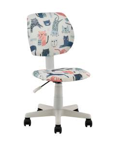 Компьютерное кресло Stool Group ЛОЛО 5256D-W Cats