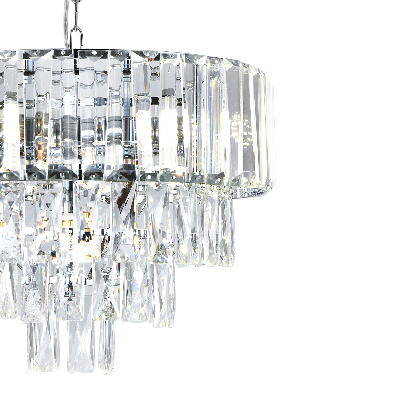 Подвесная люстра Escada Etherea 140010/5P E14*40W Chrome ES0000019