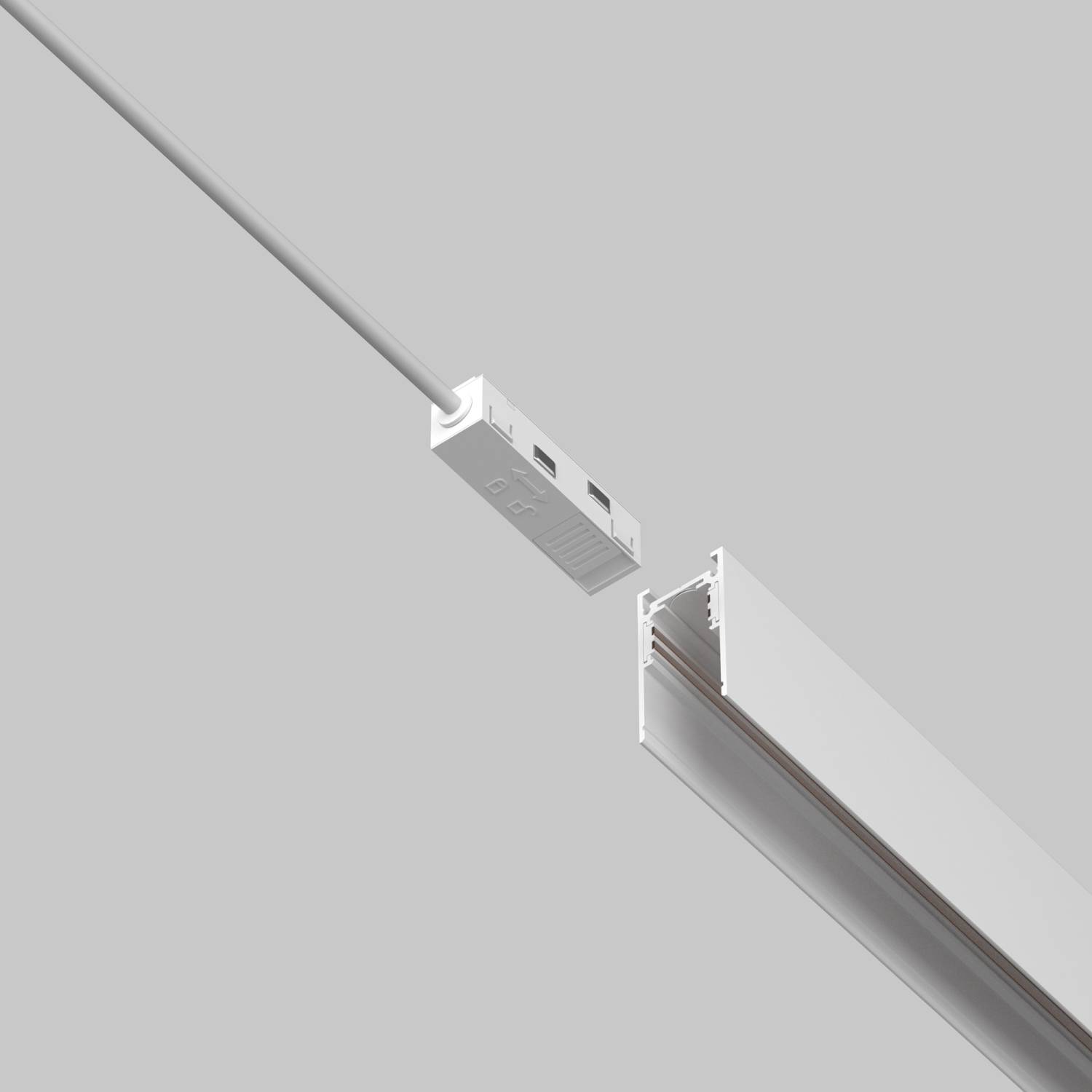 Ввод питания Maytoni Accessories for tracks Exility TRA034B-42W-1 Ввод питания Maytoni Accessories for tracks Exility TRA034B-42W-1