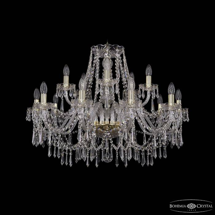 Подвесная хрустальная люстра 1403 Bohemia 1403/10+5/300 G