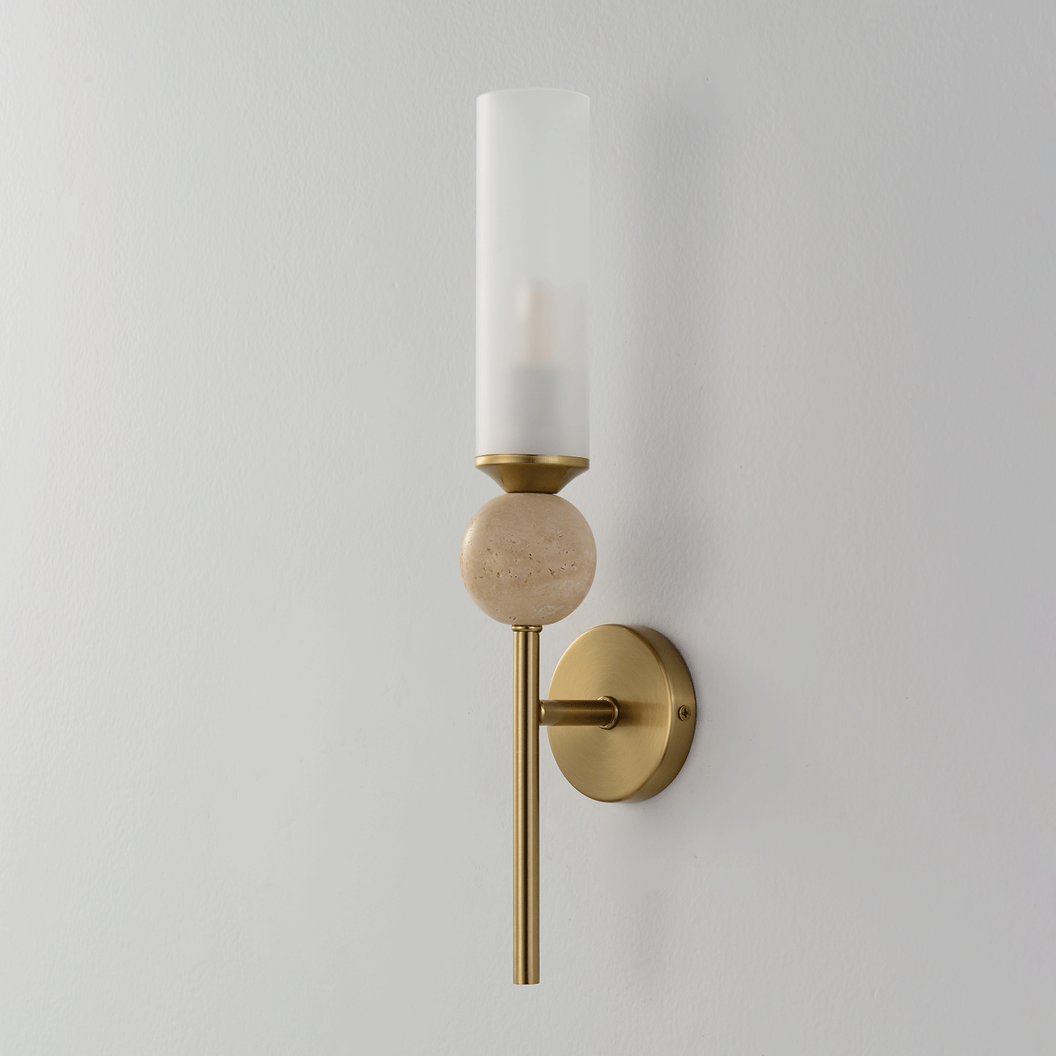 Настенное бра Crystal Lux Simply SIMPLY AP1.1 BRASS