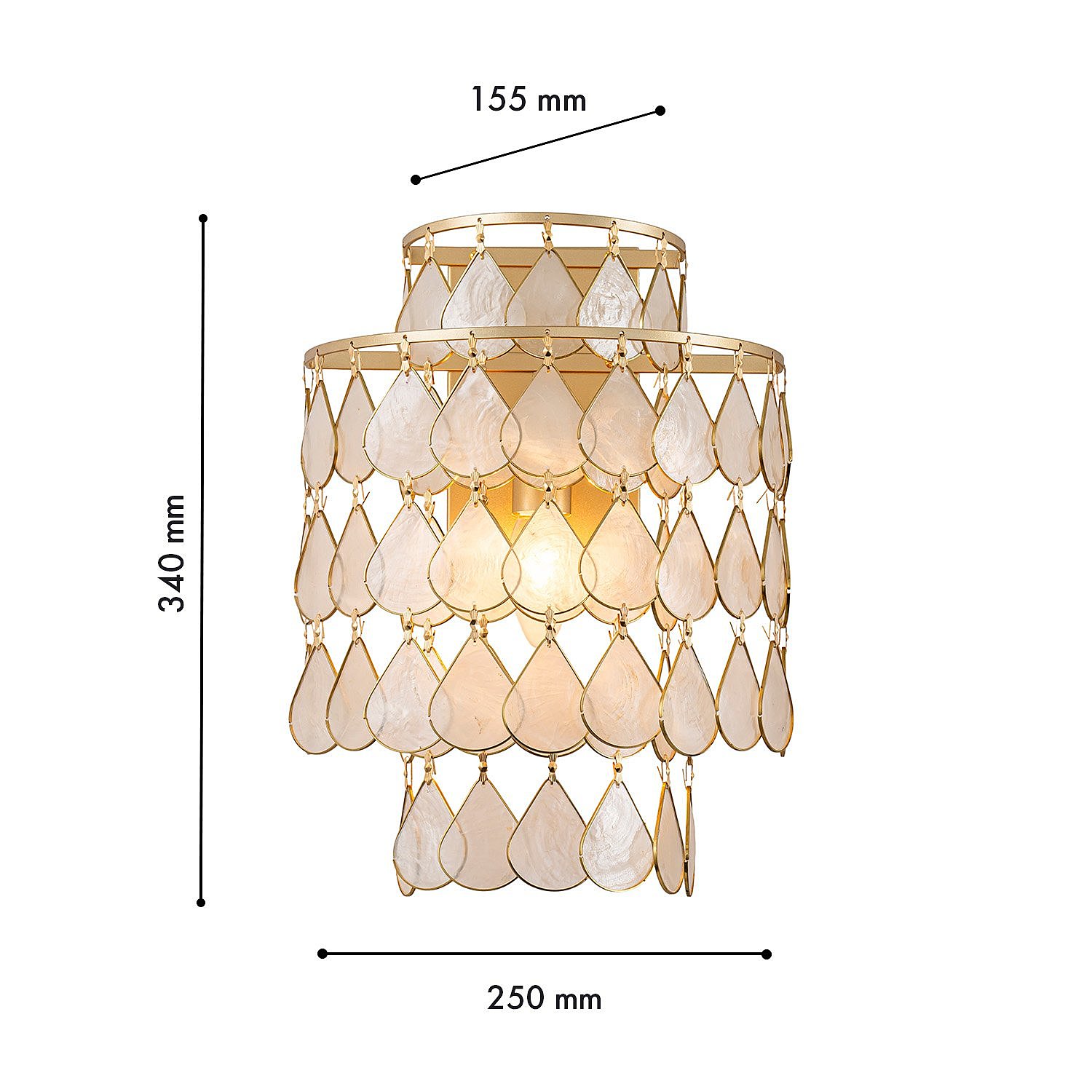 Настенное бра Favourite Mollitia 4763-1W