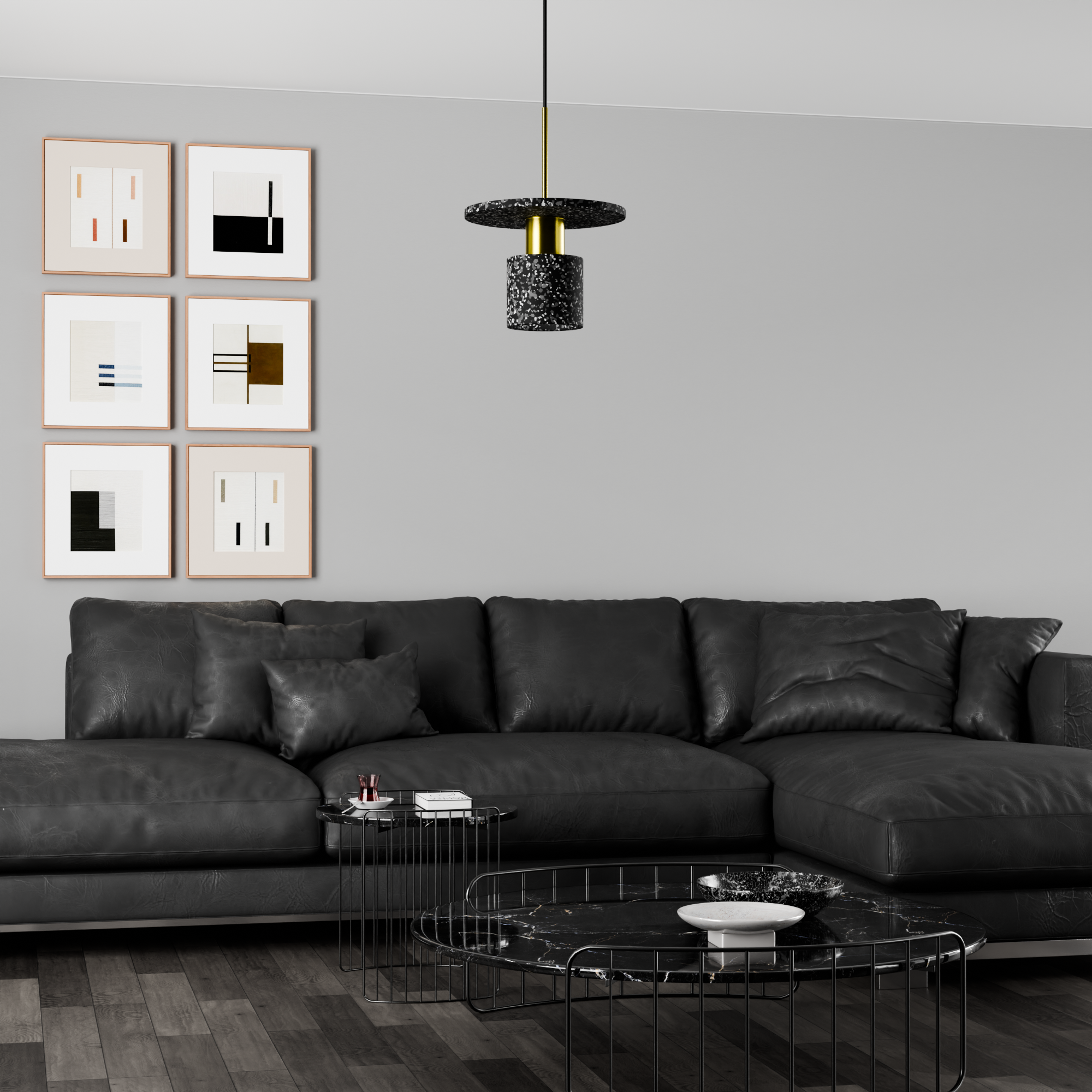 Светильник подвесной LIGHTERA Lawrence LE150L-40B