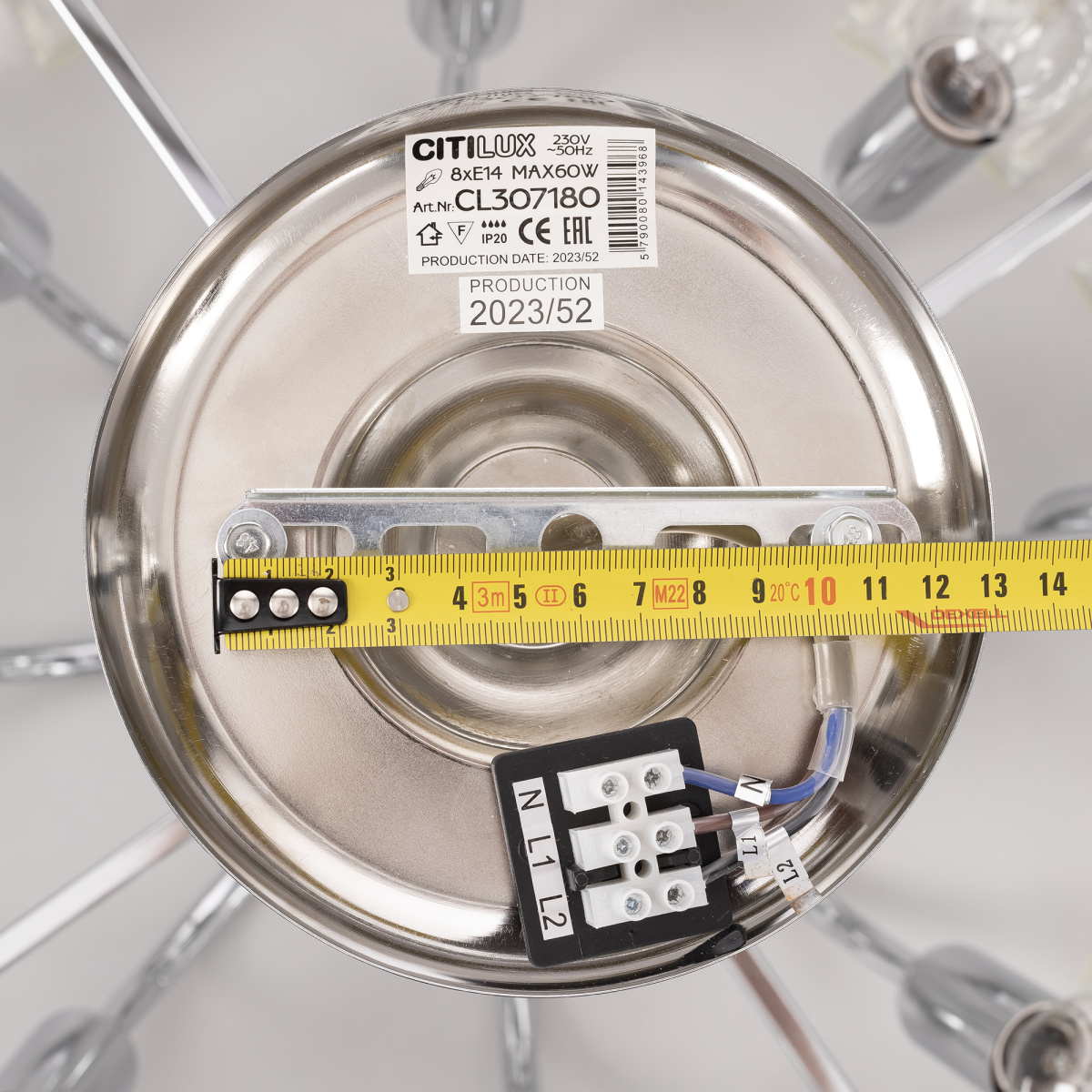 Потолочная люстра Citilux Вестерос CL307180