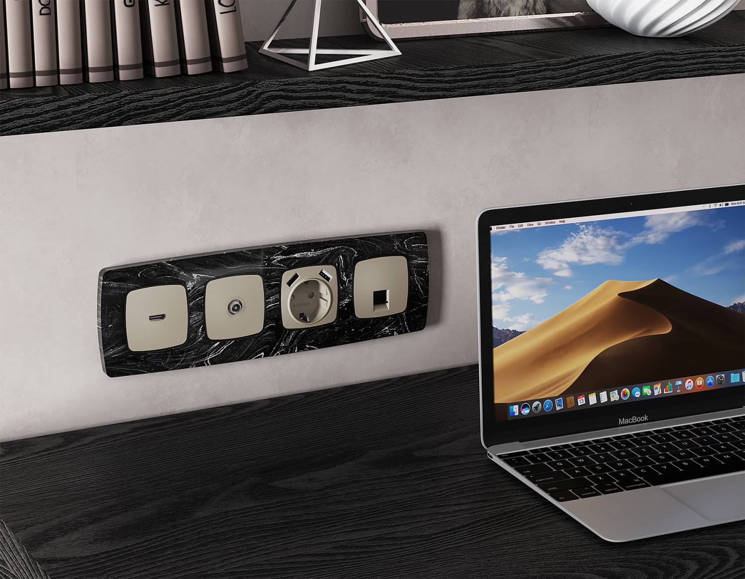 Розетка Ambrella Volt OMEGA MO372005