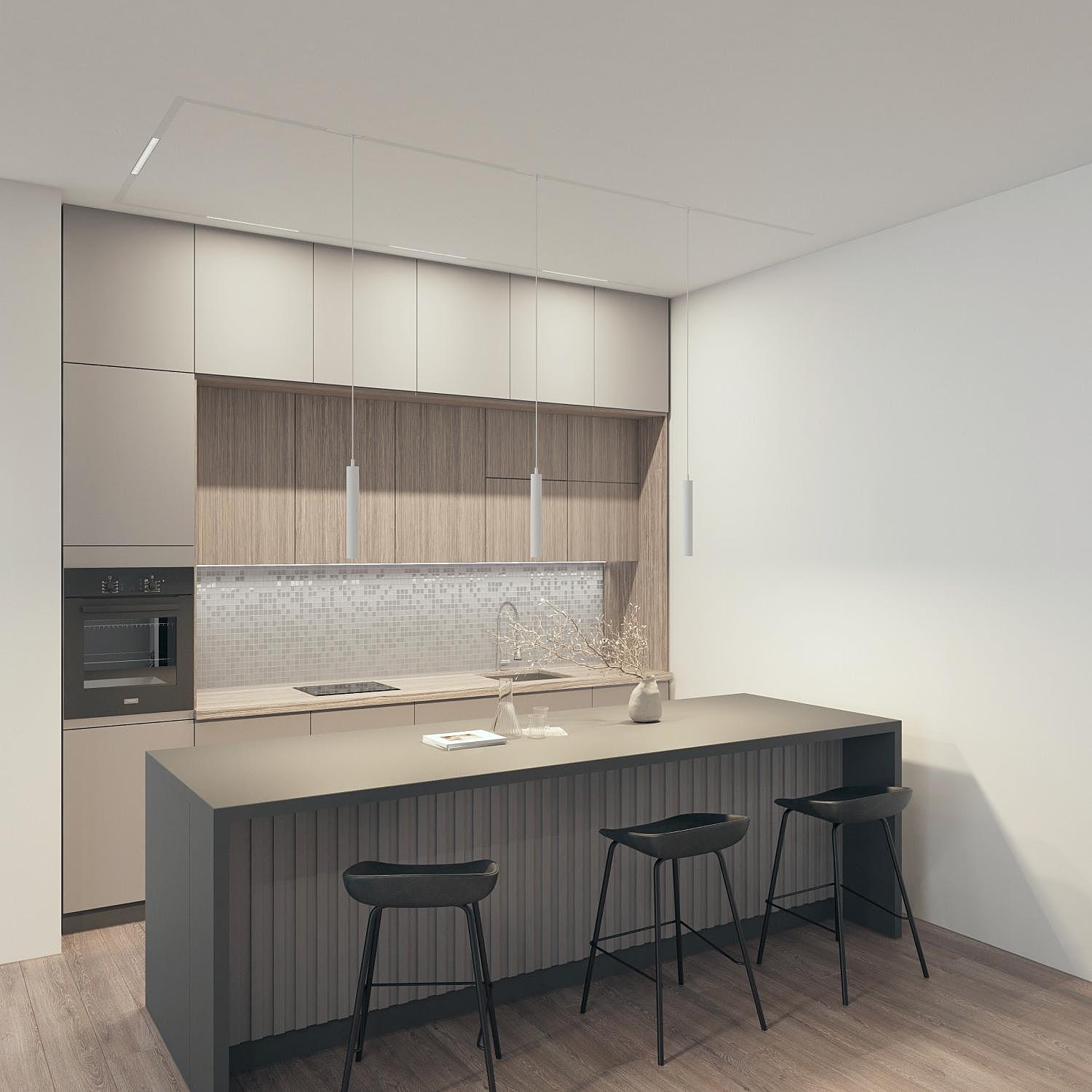 Трековый светильник Denkirs Simple grill DK8201-WH