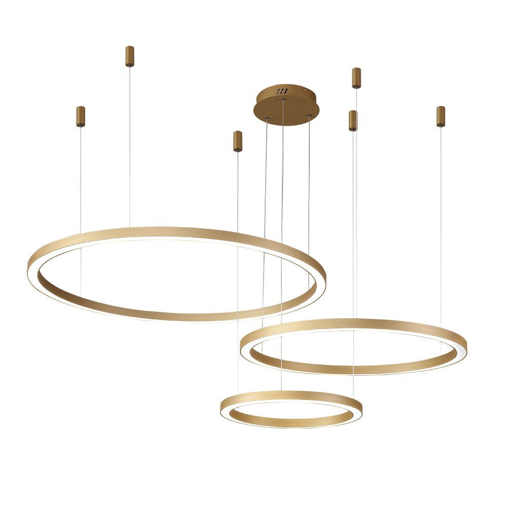 Подвесная люстра Crystal Lux Fortuna FORTUNA SP158W LED GOLD