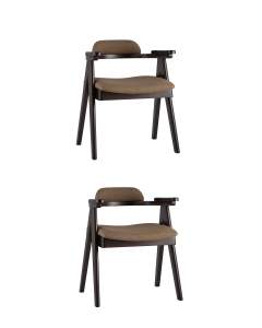 Комплект стульев Stool Group OLAV MH32015 BZ-1 DARK BROWN-KOROB2