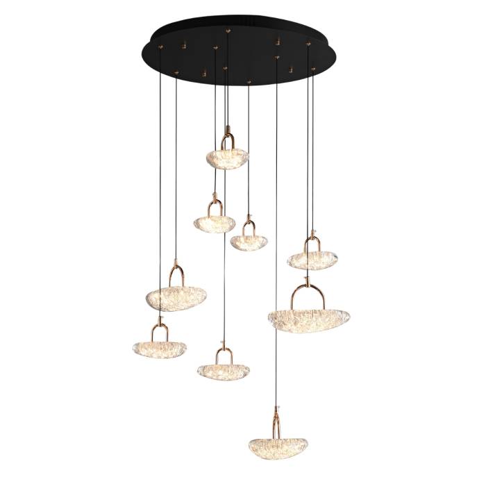 Светильник подвесной Delight Collection MT9125 MT9125-9H french gold