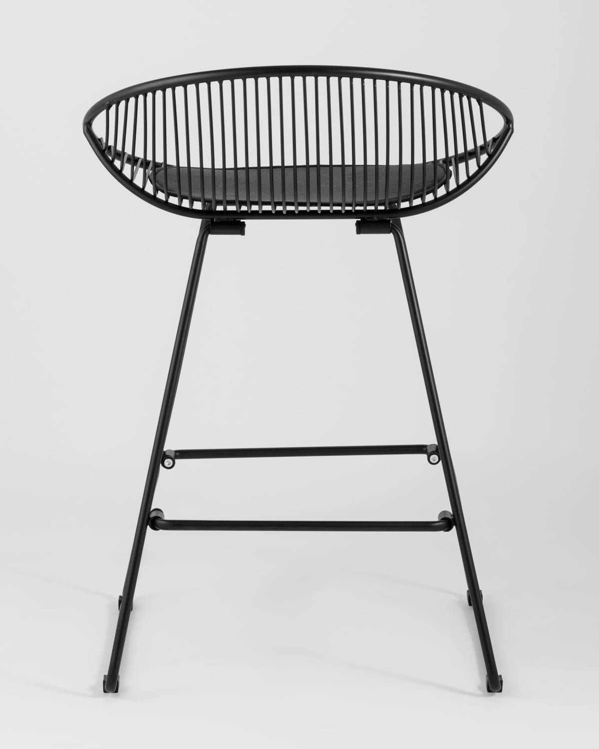 Полубарный стул Stool Group Ufo UFO-24A-P11 BL/BL