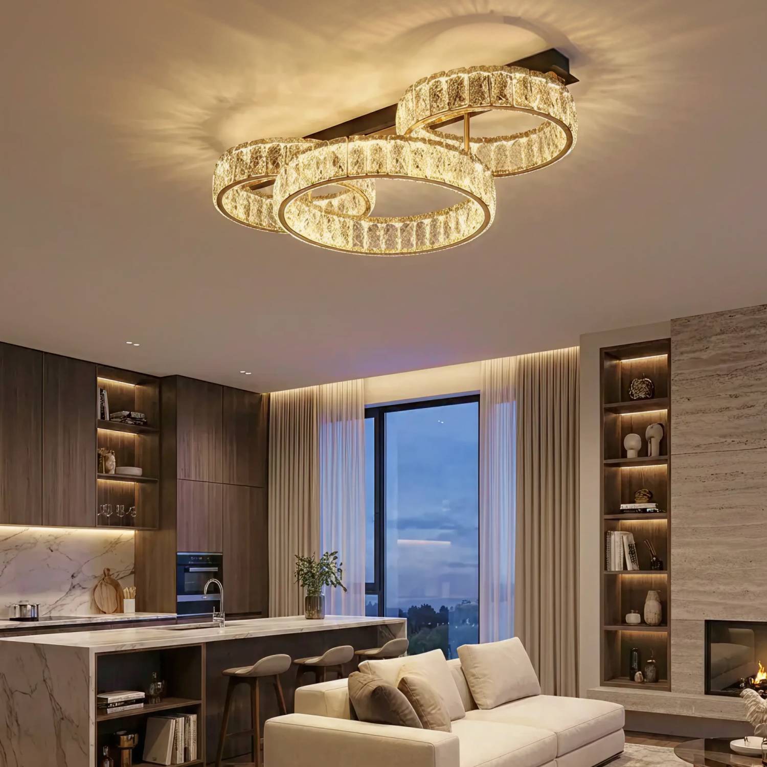 Потолочная люстра Citilux Palant CL325162