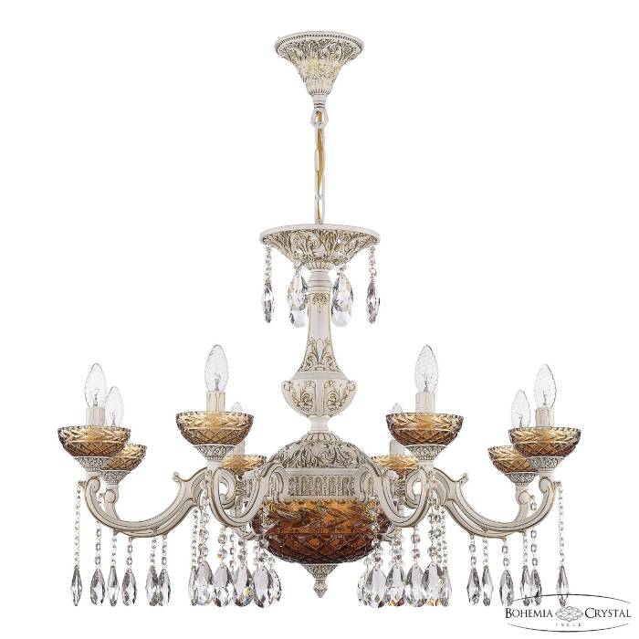Подвесная люстра Bohemia AL7801 AL78101P/8/250 A WMG P Amber/M-1F