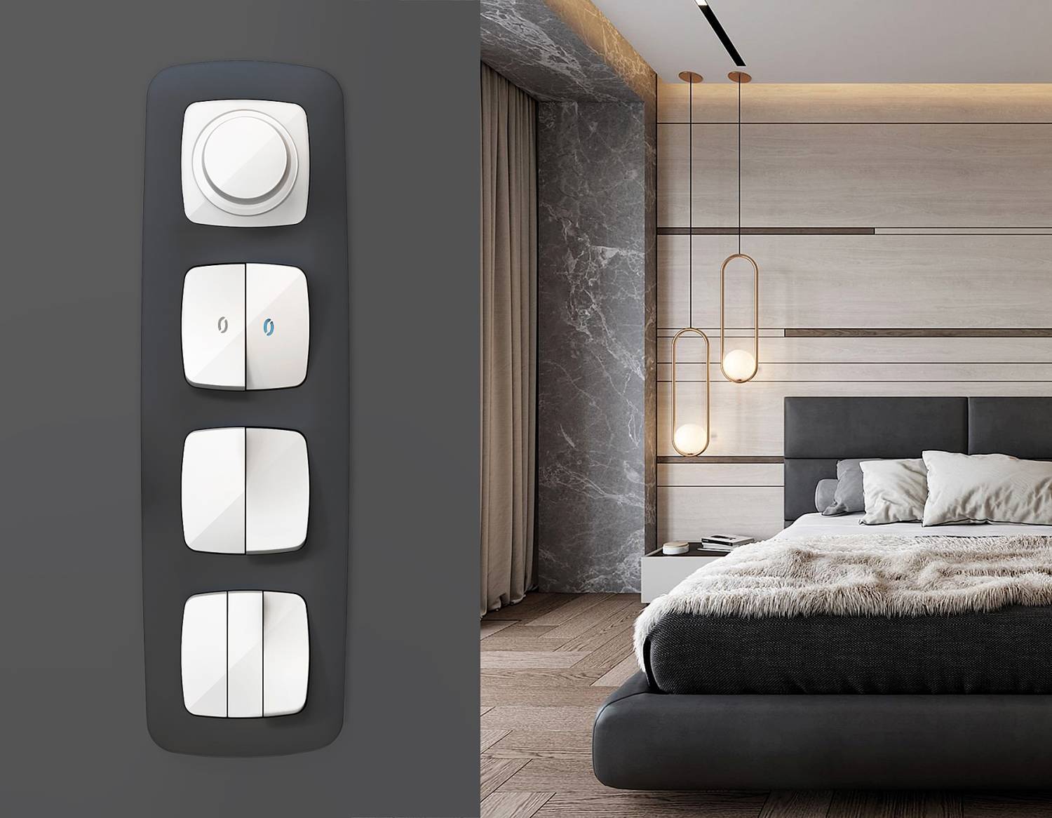 Накладка на механизм Ambrella Volt OMEGA OP1055