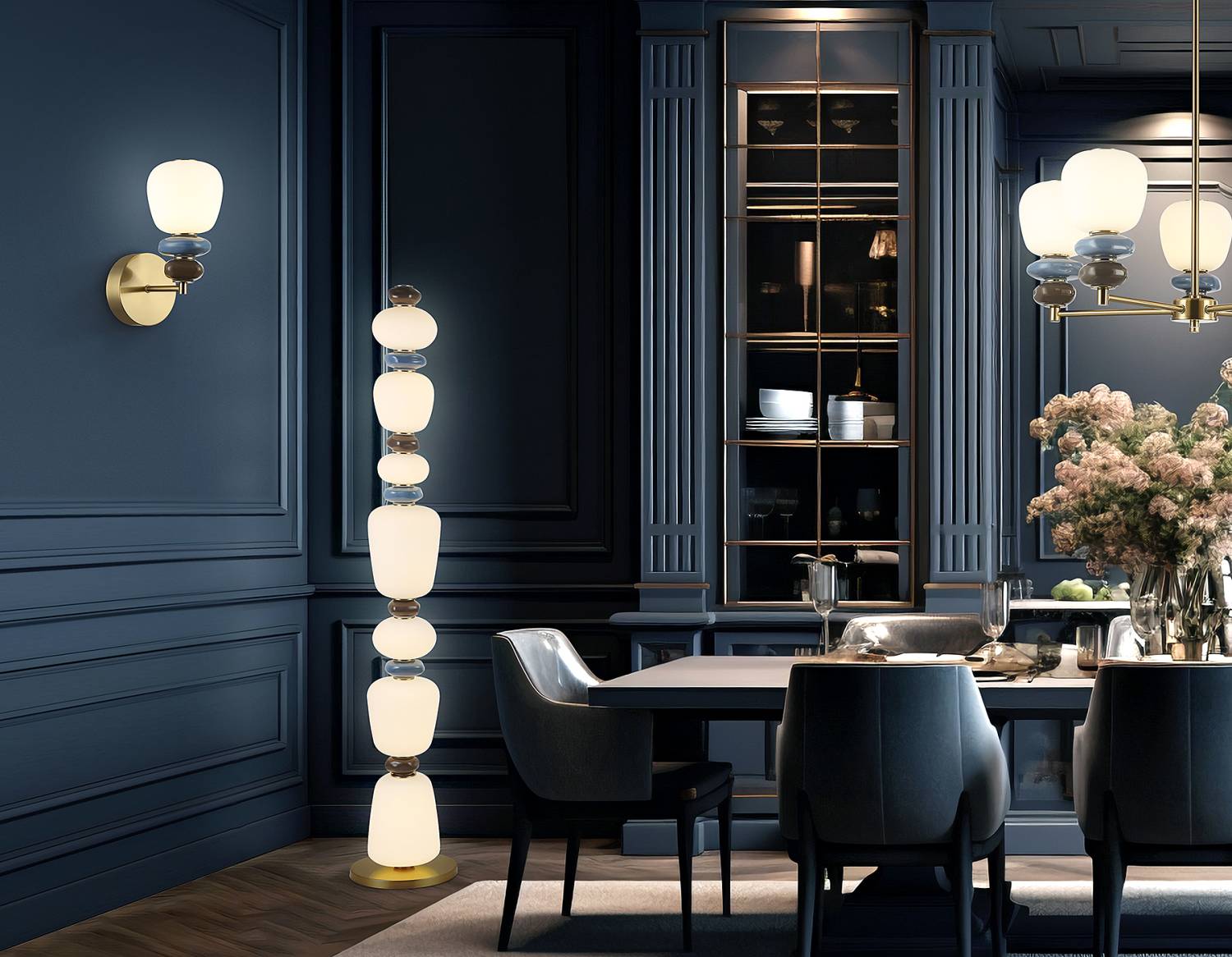 Торшер Ambrella Ceramo Modern LH53172