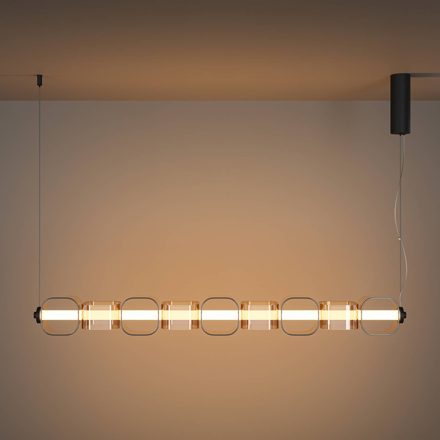 Светильник подвесной Maytoni Ritmo MOD381PL-L45B3K