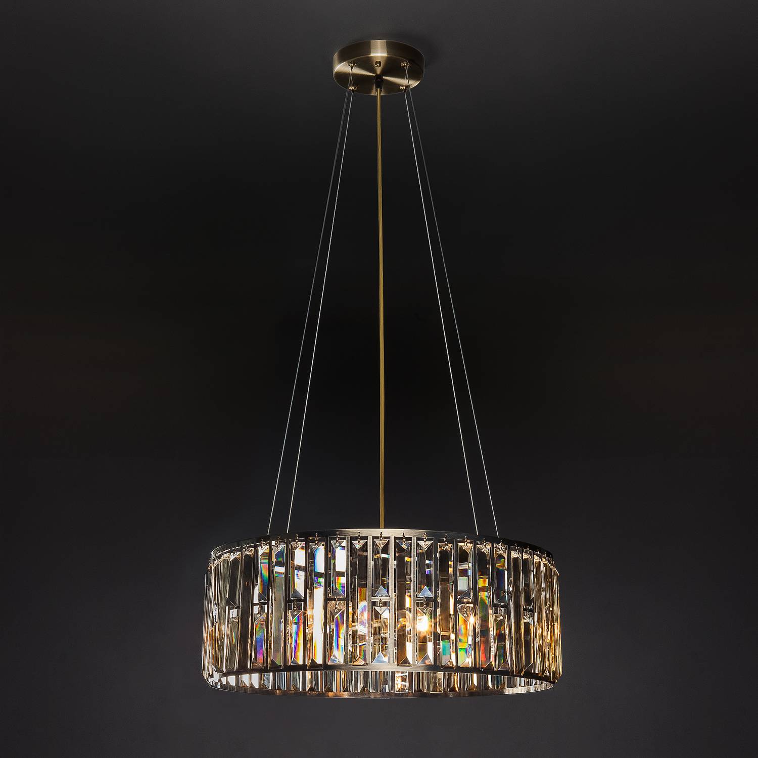 Подвесная хрустальная люстра Vegas Bogates 299/5 Strotskis