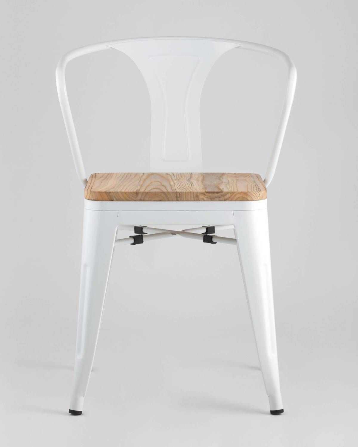 Обеденный стул Stool Group Tolix Arm Wood YD-H440AR-W LG-02