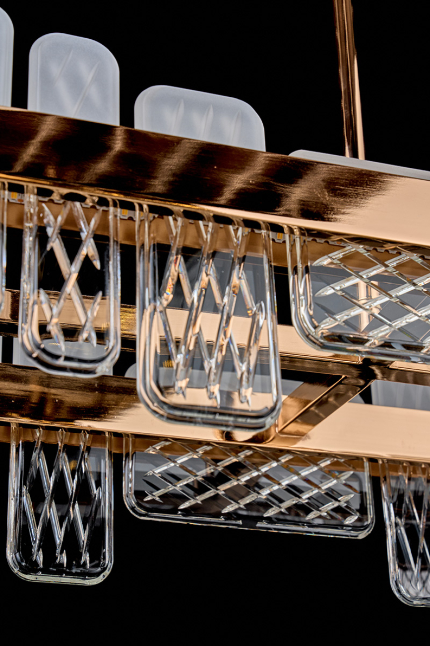 Подвесная люстра LEON Ailani LE7755/1200L GD