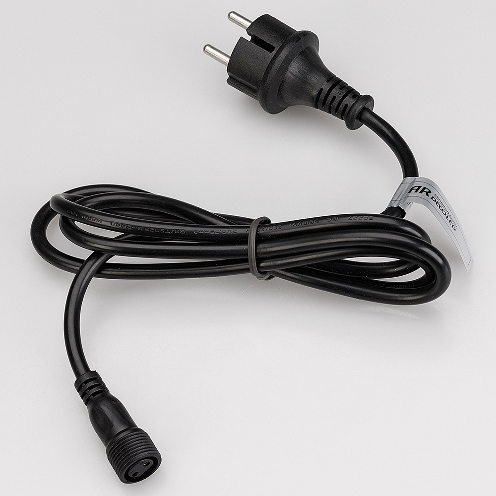 Шнур питания для подключения светодиодных гирлянд с эффектом мерцания Arlight Pro 025653