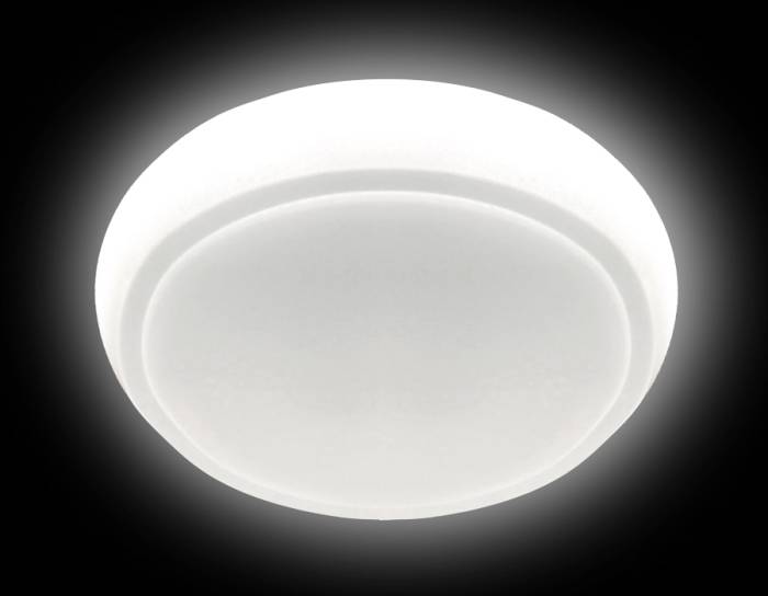 Потолочный светодиодный светильник Ambrella Orbital Air F30 WH 48W D400