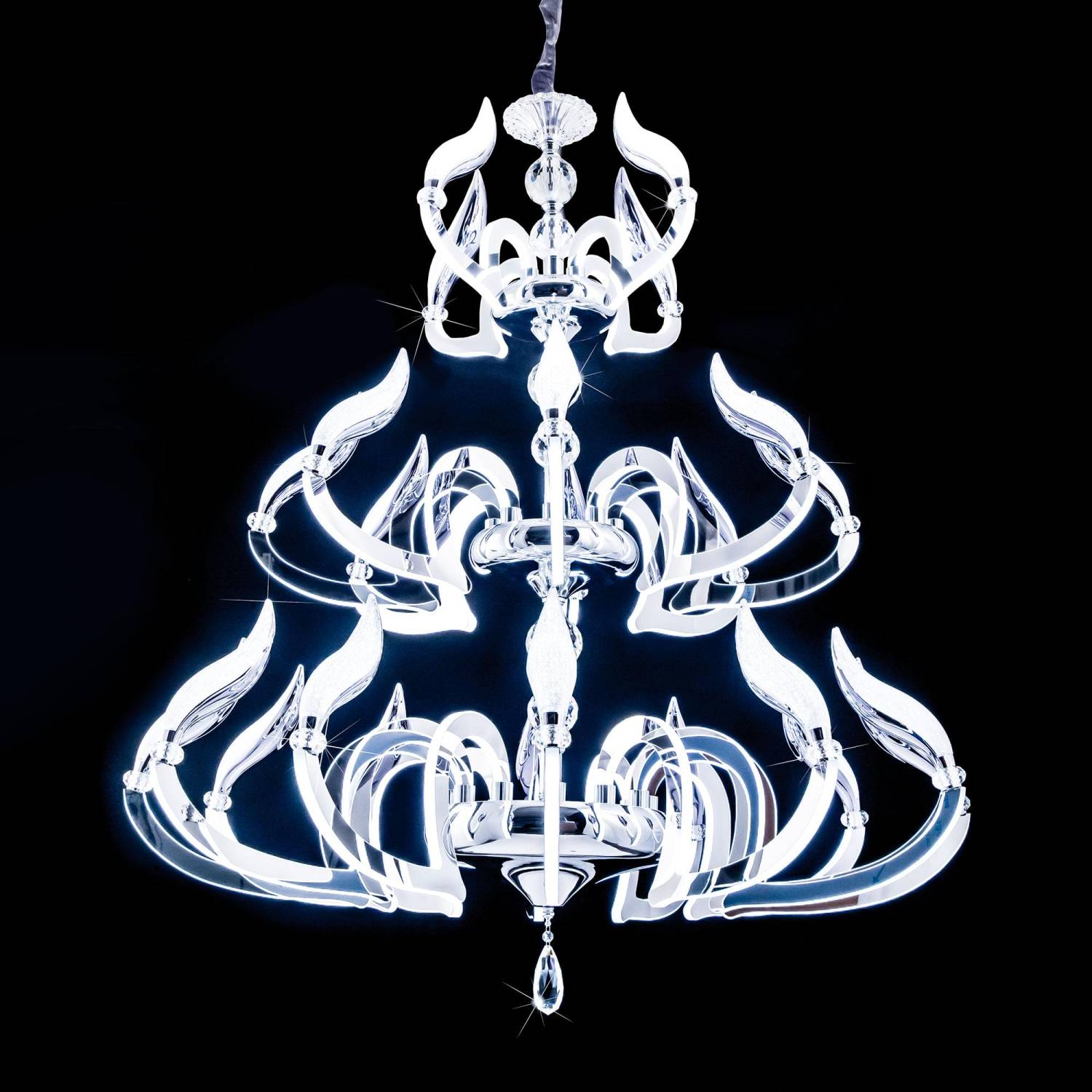 Подвесная люстра с пультом Diva Citilux EL339P24