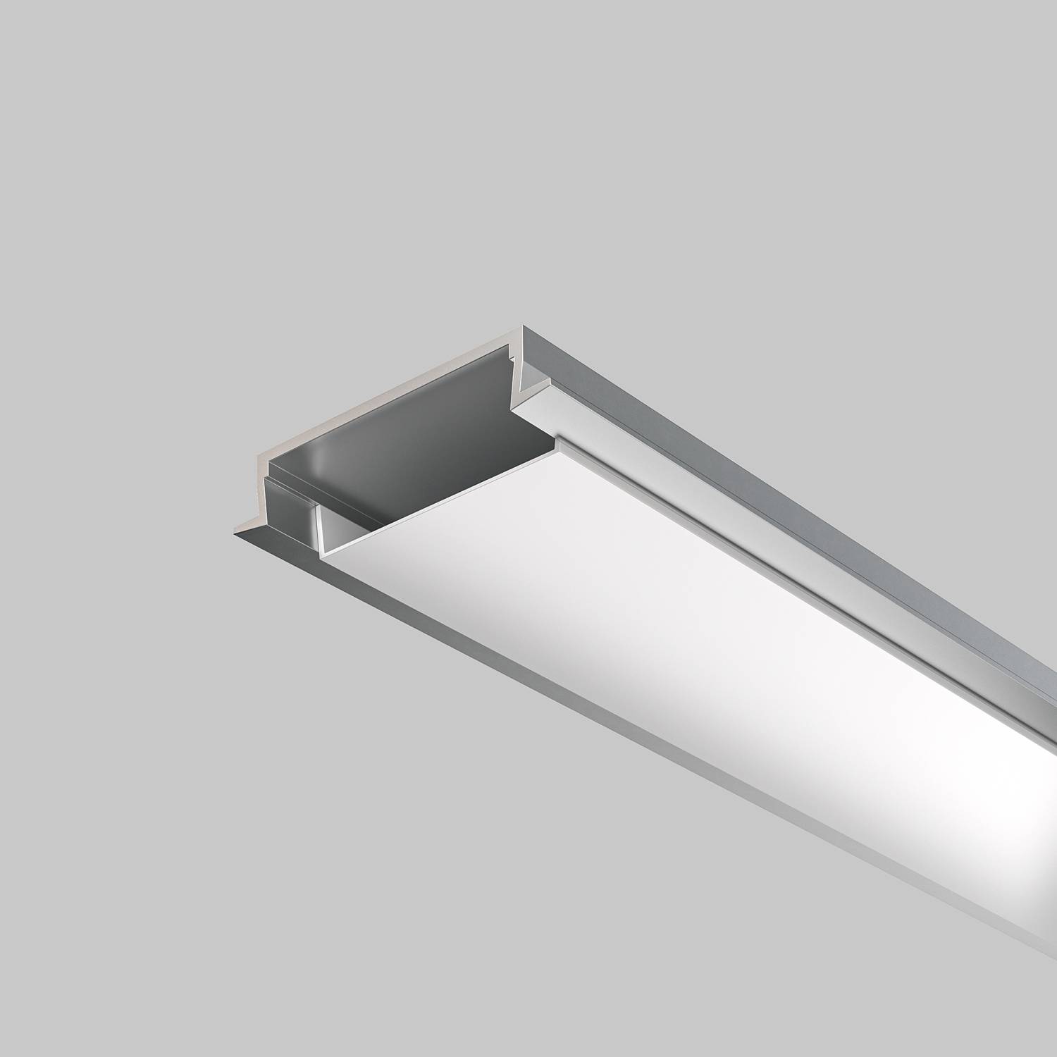 Профиль Maytoni Встраиваемый с накладным фланцем профиль 632018