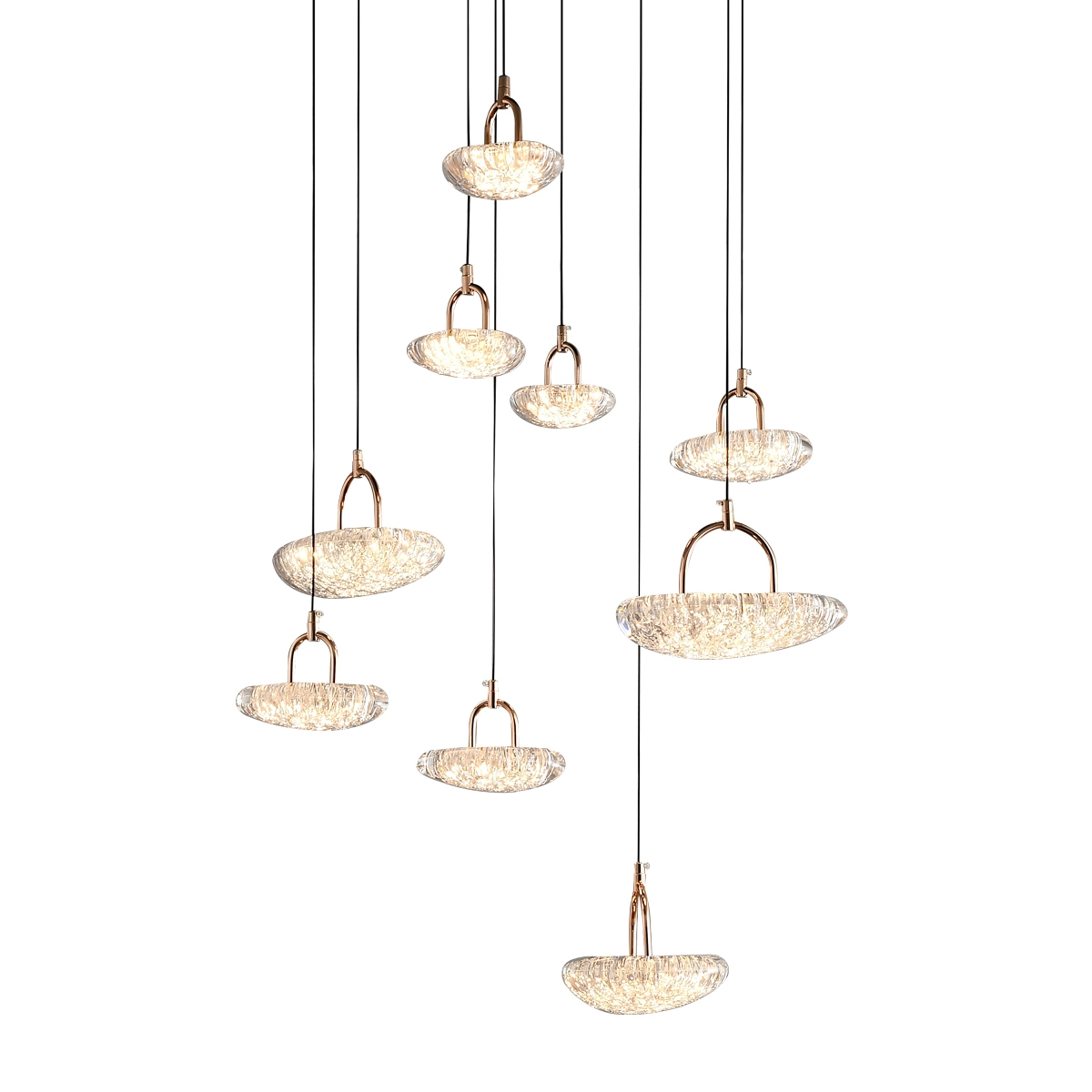 Светильник подвесной Delight Collection MT9125 MT9125-9H french gold