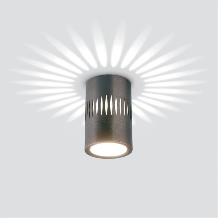 Накладной светильник Elektrostandard DLS025 & DLS026 DLS026 7W 4200К графит