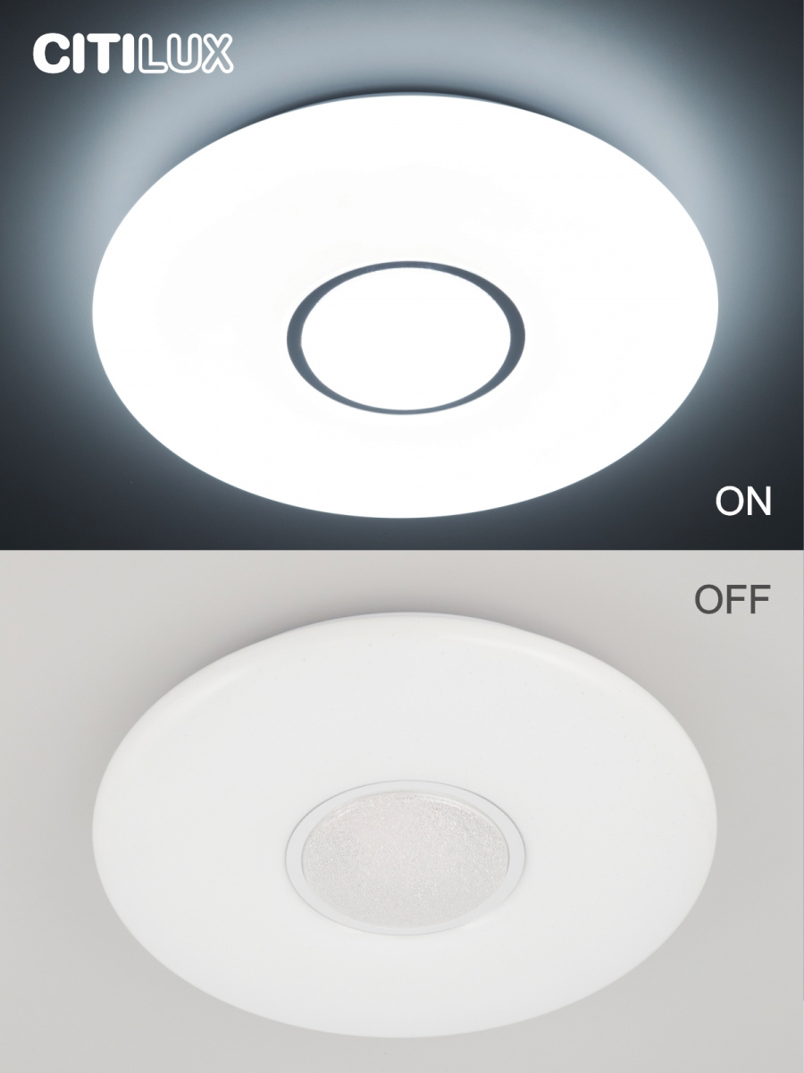 Светильник потолочный Citilux Санта CL723480G