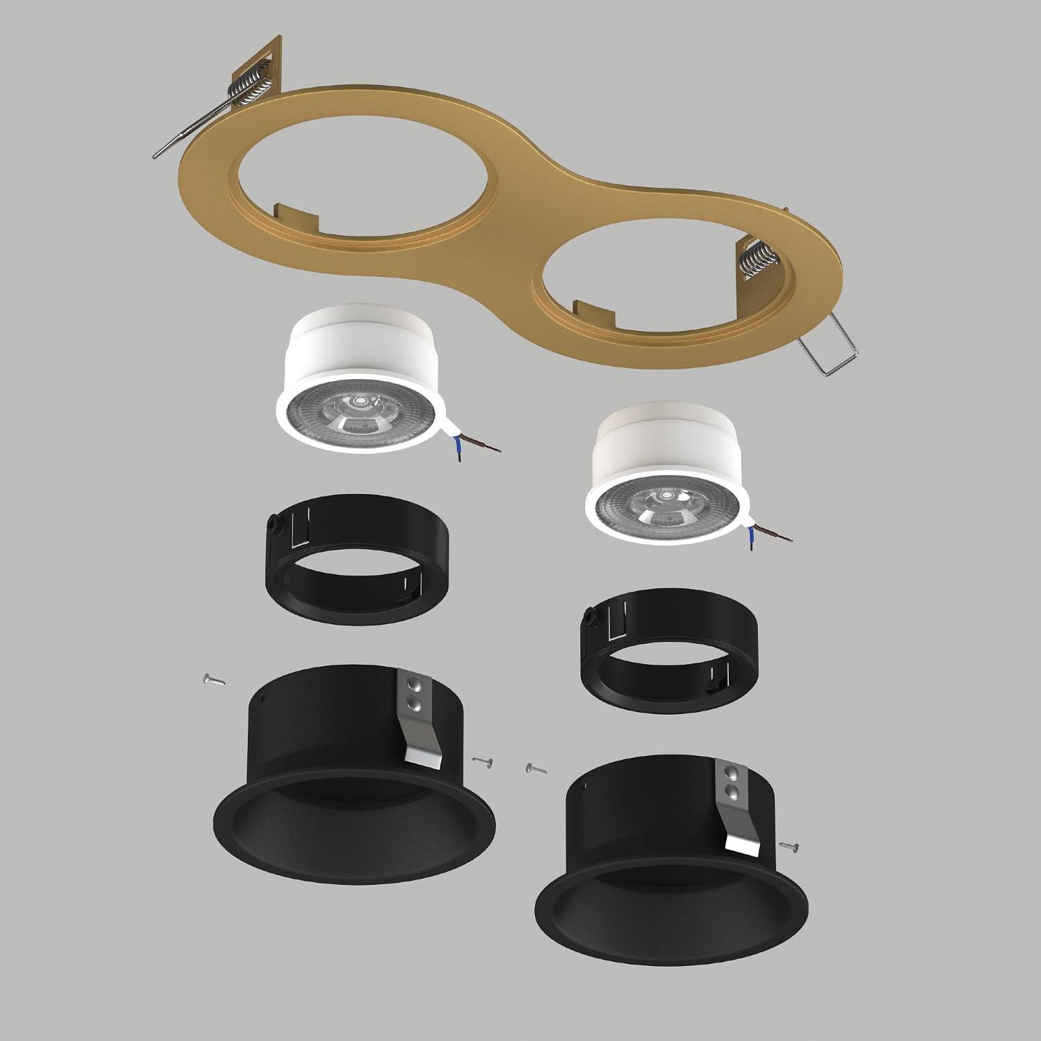 Комплект со светильником Lightstar Domino D6230707BMOD