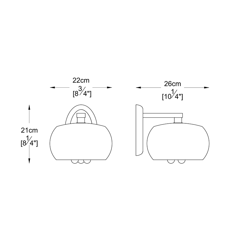 Настенное бра Zumaline Crystal W0076-01D-F4FZ