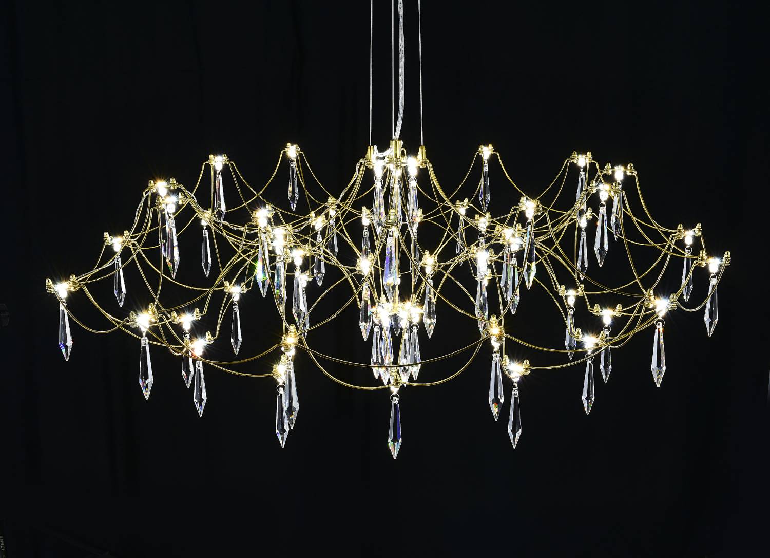 Подвесная люстра MyFar Ersilia MR2663-60P-76AP