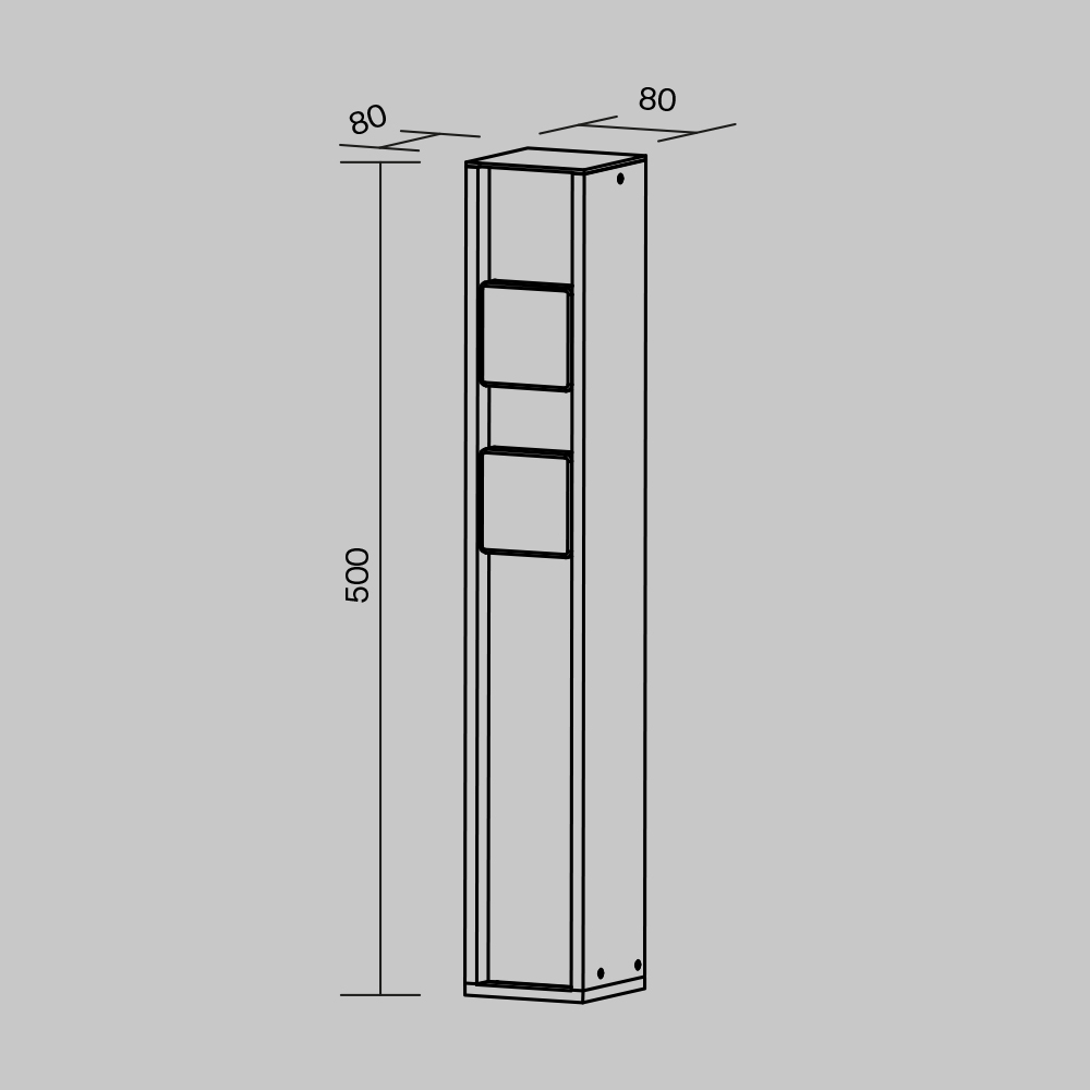 Розетка Maytoni Socket O459FL-GF02SC Розетка Maytoni Socket O459FL-GF02SC
