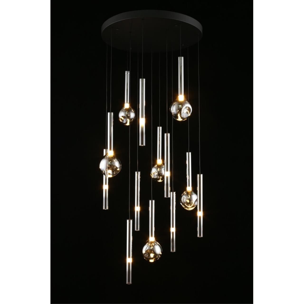 Люстра каскадная Aployt Silveyn APL.059.13.56