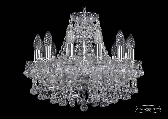 Подвесная хрустальная люстра 1409 Bohemia 1409/12/141 Ni