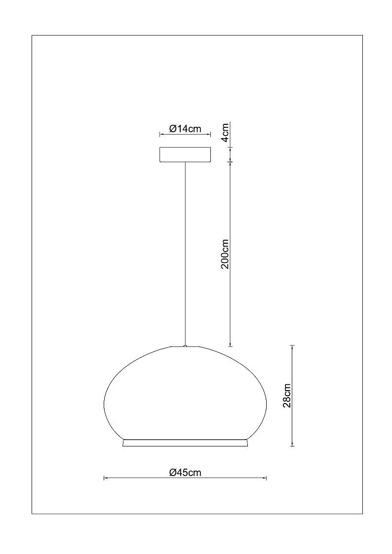 Светильник подвесной Divinare Firefly 1808/33 SP-50