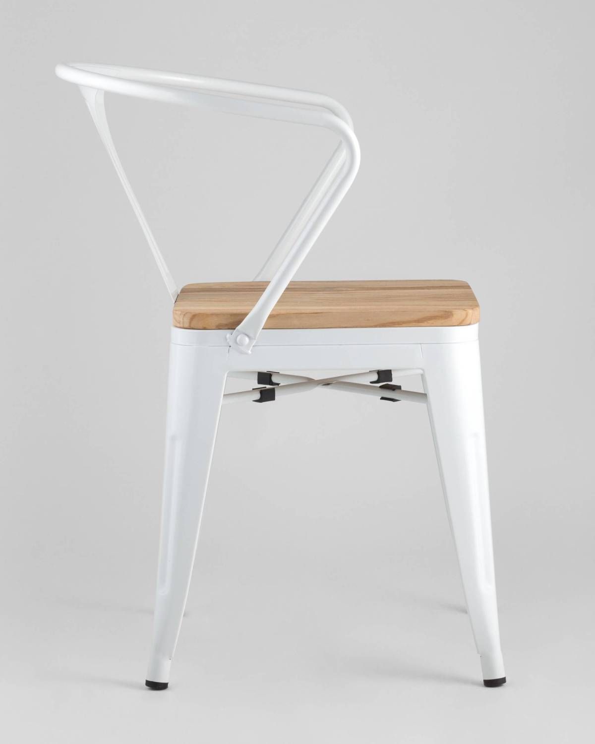 Обеденный стул Stool Group Tolix Arm Wood YD-H440AR-W LG-02
