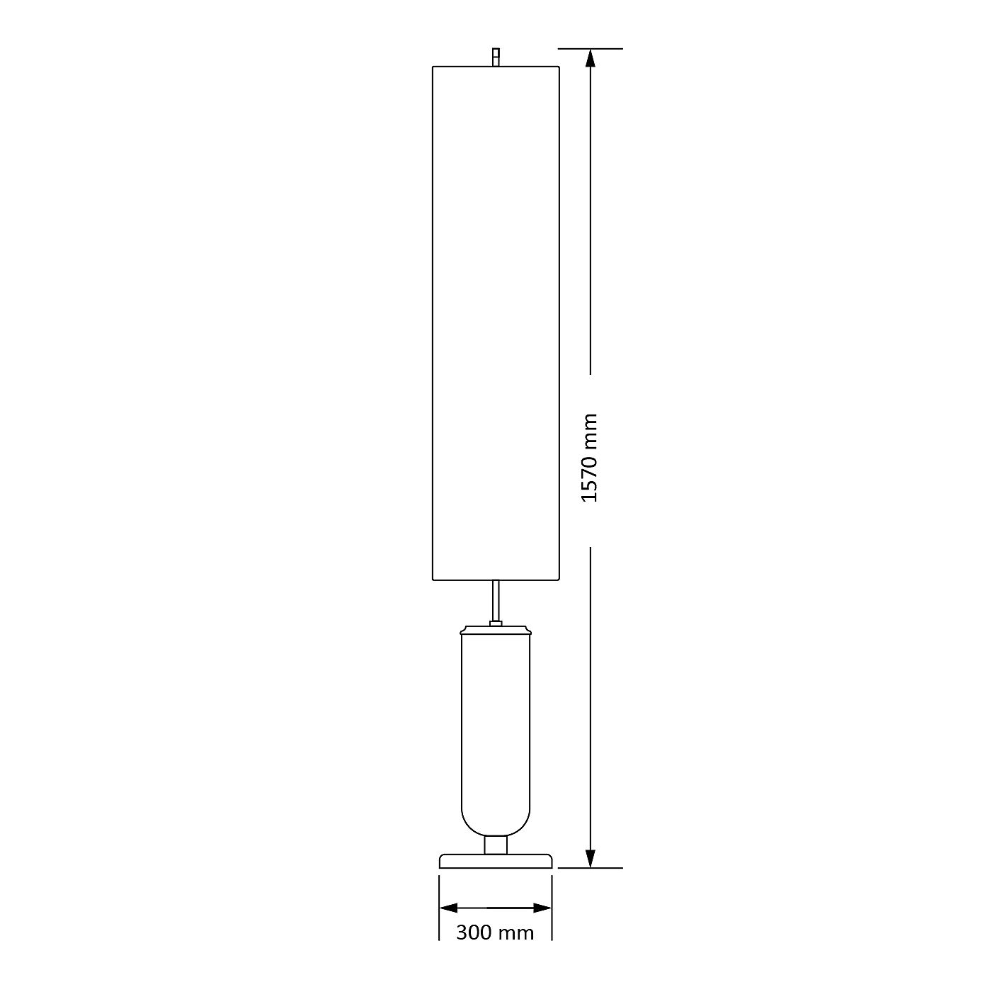 Торшер Kutek Natura NAT-LS-3(ZM)