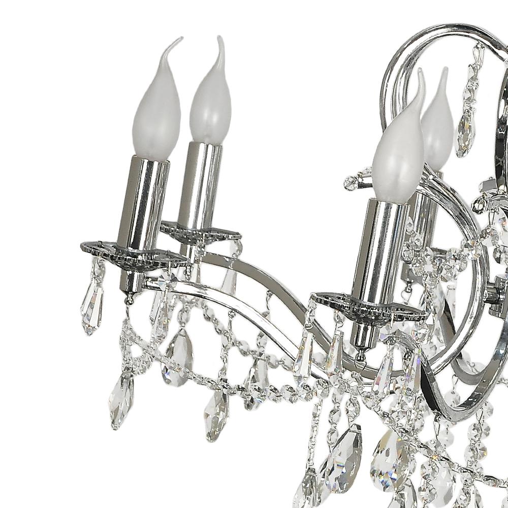 Подвесная хрустальная люстра Pisani Arti Lampadari Pisani E 1.1.8.601 N