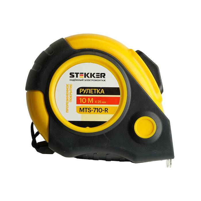 Рулетка, 10 м х 25 мм, Stekker MTS-710-R 50204