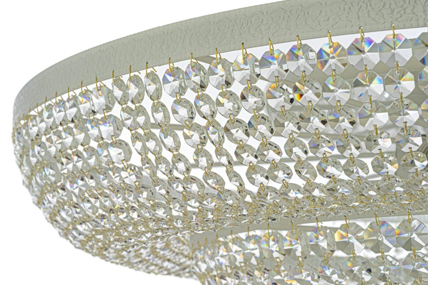 Потолочная хрустальная люстра Arti Lampadari Santa Santa E 1.8.100.100 W