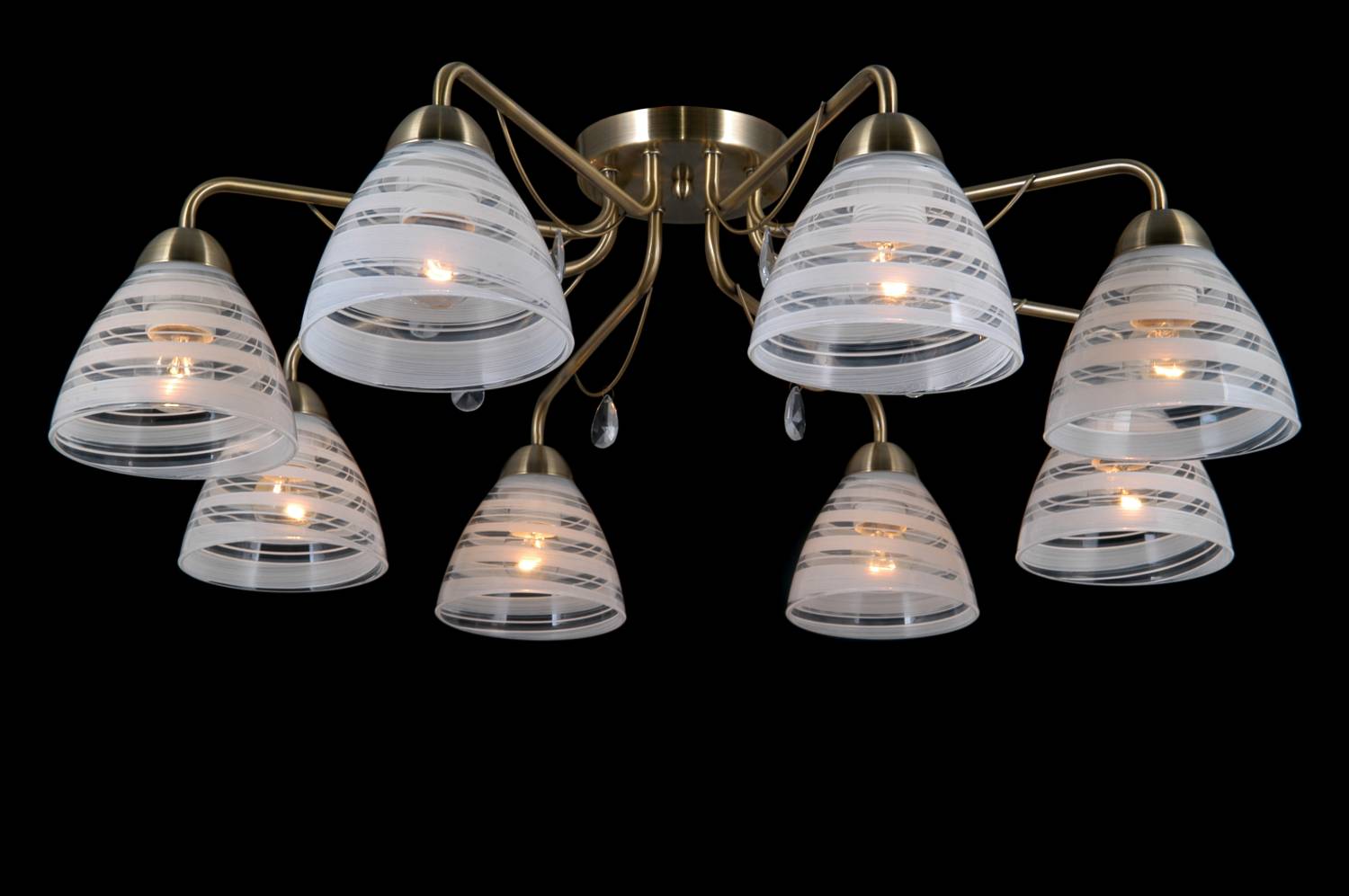 Потолочная люстра Natali Kovaltseva 76053 76053/8C ANTIQUE