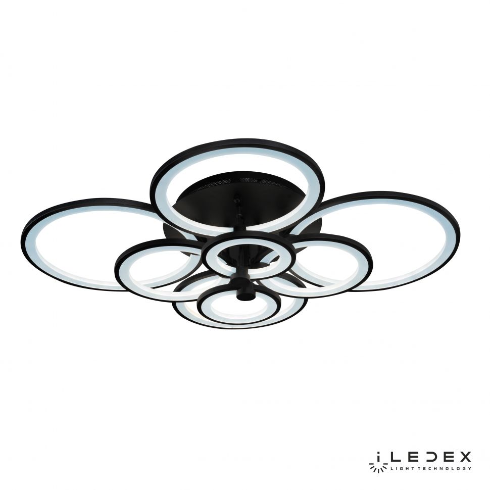 Потолочная люстра ILedex Ring A001/8 BK