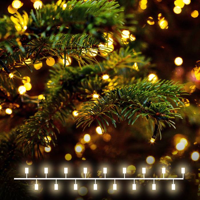 Гирлянда Eurosvet 400-004 400-004 теплый белый 5м IP20