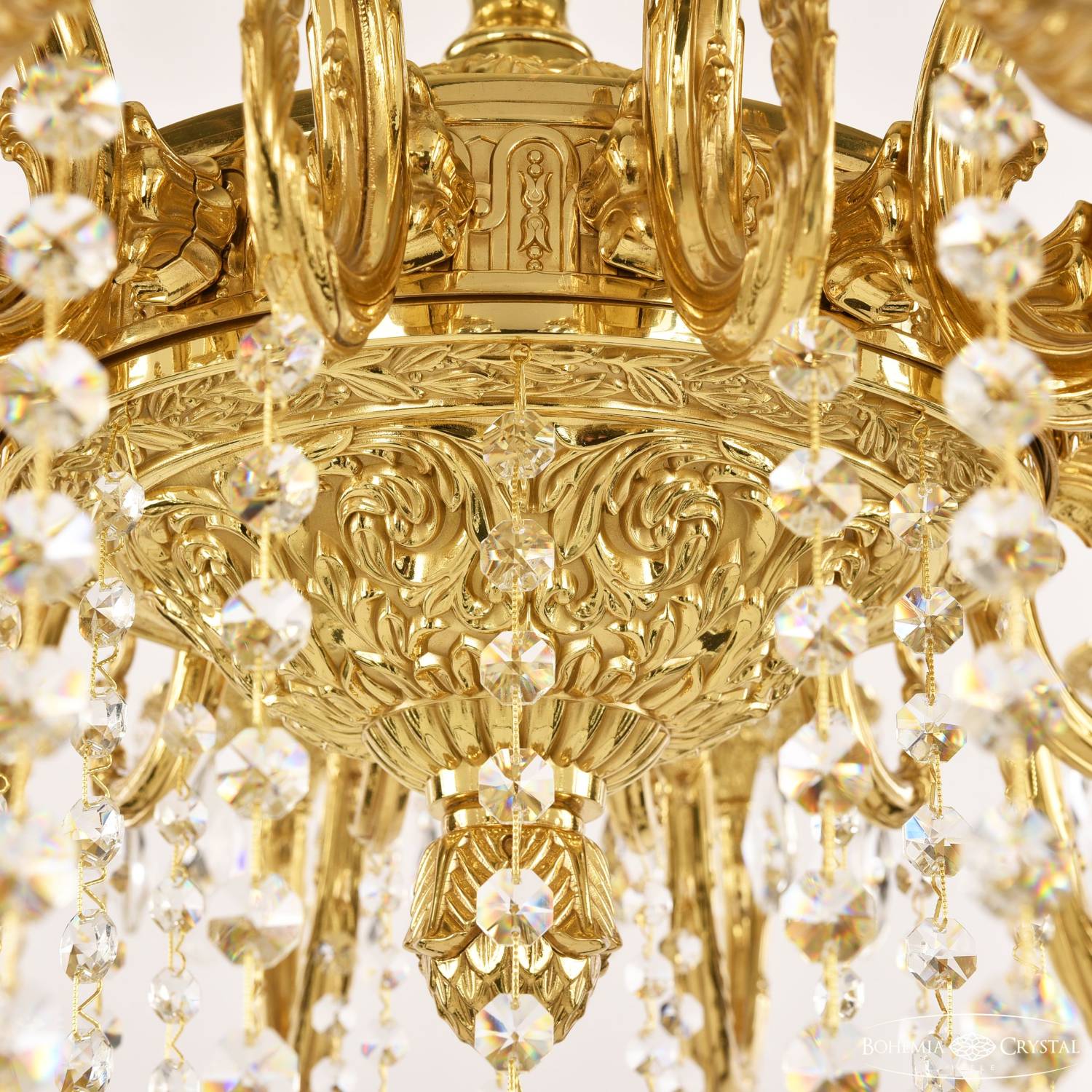 Подвесная хрустальная люстра 7101 Bohemia 71101/16/360 B G