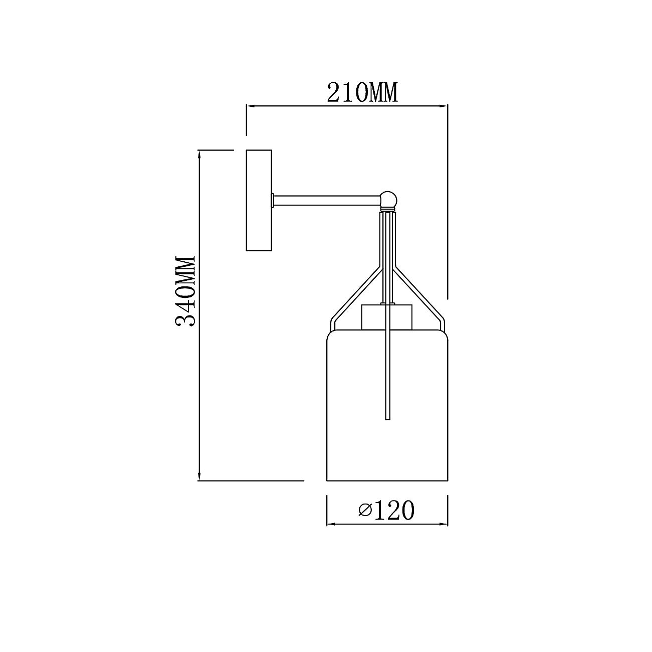 Настенное бра Escada Divita 688/1A