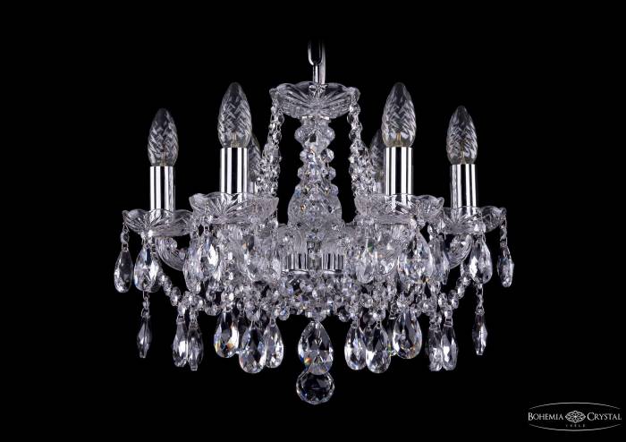 Подвесная хрустальная люстра 1413 Bohemia 1413/6/141 Ni