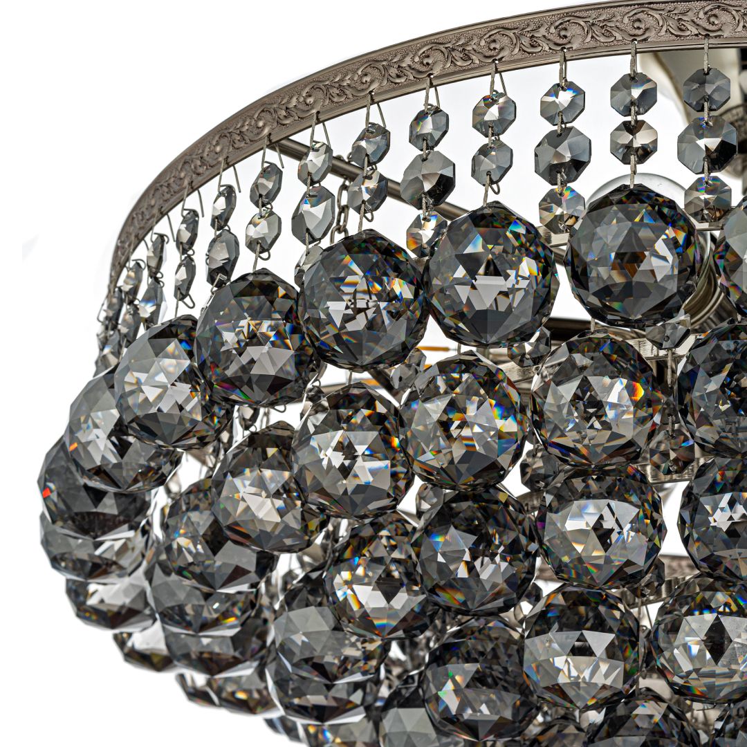 Потолочная люстра Arti Lampadari Castellana Nickel Castellana E 1.3.46.607 N