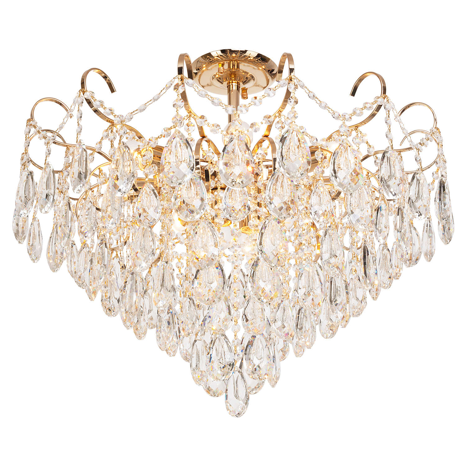 Потолочная люстра ЭкономСвет 15506 15506/9FGD WT